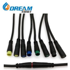 China Custom 2/3/4/5/6 Pin Waterproof Connector IP65 Male To Female LED Light Connector For Outdoor factory