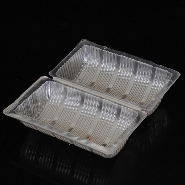Popular disposable baking cake folding tray food container moulding forming