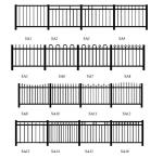 Decorative Steel Wall Fence with Good Quality and Competitive Price