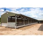 Plastic Coated Round Tube Main Frame Metal Livestock Shelters