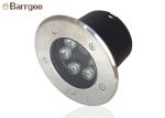 6pcs 1w 6w Led Underground Lamp Stainless Steel Face Ip67 With Round Shape