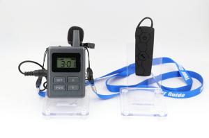 China 200 Meters Distance Wireless Audio Tour Guide Systems For Church Translation / Training factory