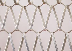 China Metal Link Decorative Wire Mesh Panels Spiral Decorative Net For Curtain factory