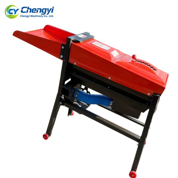 Iron Frame Corn Thresher With Blower Maize Sheller Durable Efficient Cleaning Equipment