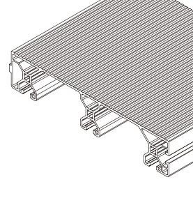 China TB 40200 Extruded Aluminum Pedal Profiles Chemical Polishing factory