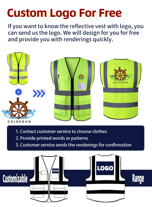 Polyester Mesh Hi Vis Vest 110gram 120gram Work Vest With Pockets