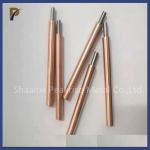 WCu30 WCu20 Copper Tungsten Metal Alloys Electrode Rod With High Hardness
