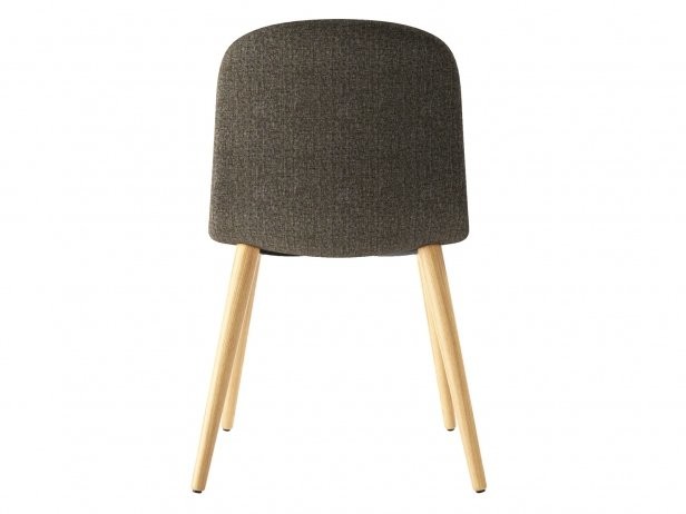 Custom Simple Hotel Restaurant Furniture / Solid Wood Dining Room Chairs