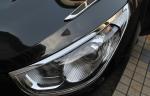 Chrome Front Car Headlight Covers , Hyundai Tucson IX35 Molding Trim Cover