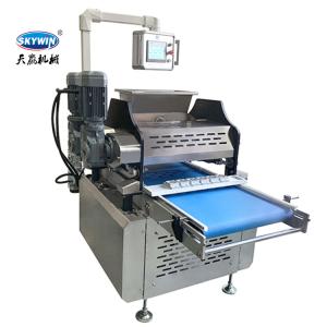 Automatic Tray Type Cookies Making Machine Plc Control Cutter And Deposit Cookie