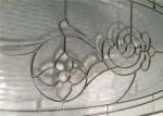 Tempered Decorative Glass Windows Bump Resistant Keeping Warm Various Shape