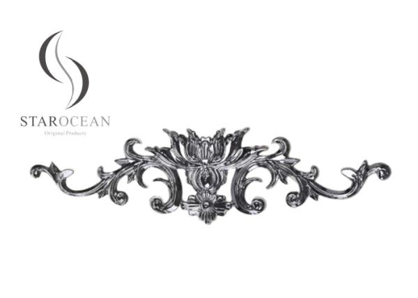 Silver Electroplated Surface Exquisite Jewelry Coffin Decoration Accessories