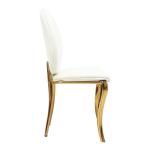 Leather Light Luxury High End Dining Room Chairs Modern Simple italian style
