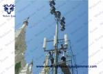 High Power Cell Phone Jammer 300 - 600W Total Output Customized Frequency