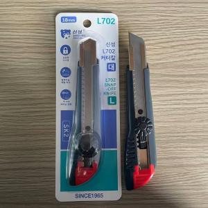 China 165X35X27mm 58g L702 18mm Utility Knives For Heavy Duty And Industrial Applications factory