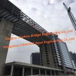 Residential Structural Steel Frame Construction Between Urban High Rise