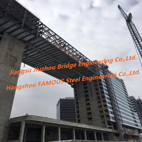 Residential Structural Steel Frame Construction Between Urban High Rise