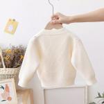 Unisex 1M Children'S Sports Shirts White Long Sleeve Pullover Cartoon Duck