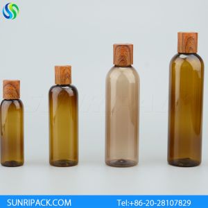 China 120ml amber plastic bottle, 4oz amber plastic bottle factory