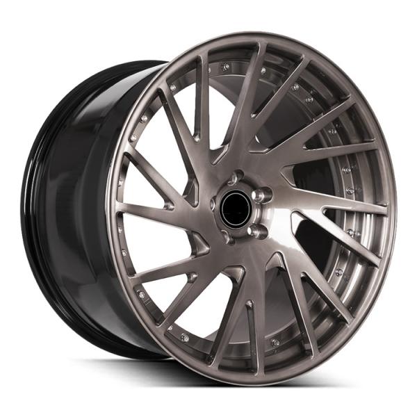 Customized 19 20 21 22 inch 2 piece custom Forged wheels 5x112 5x120 5x114.3