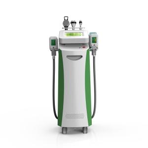China Manufacturer cryolipolysis fat freezing cavitation slimming 5 handles,cryolipolysis,RF,cavitation 3 technology in one factory