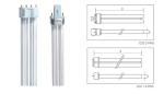 Quartz Tube 95W H Shape 17mm UVC Germicidal Lamps