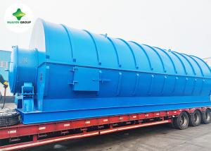 China Tire Pyrolysis Oil Plant In Uae 10 Ton Waste Tyre Pyrolysis Machine factory
