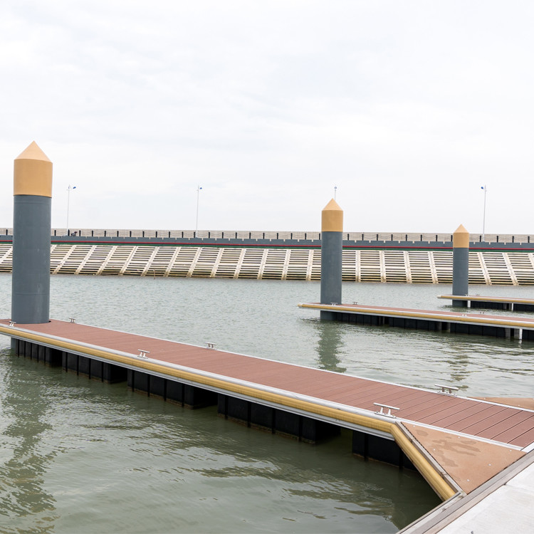 Sea Marine Floating Finger Dock Aluminium Floating Pontoon For Yacht Boat Floating Ship Platform