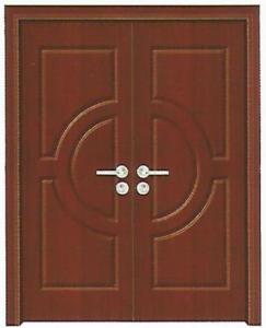 China AB-GM8101 PVC MDF double-leaf door factory