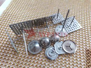 China HVAC Accessories Shipbuildings Galvanized Steel Insulation Pins With Washers factory