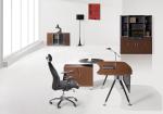 Home Family Computer Desk Melamine With Faced Chipboard Material