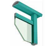 6063 Everlasting Powder Coated Balcony Handrail Construction Aluminum Profile