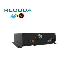 China AI Based SD Card 4Ch Mobile Digital Video Recorder 1080P GPS 4G WiFi on sale