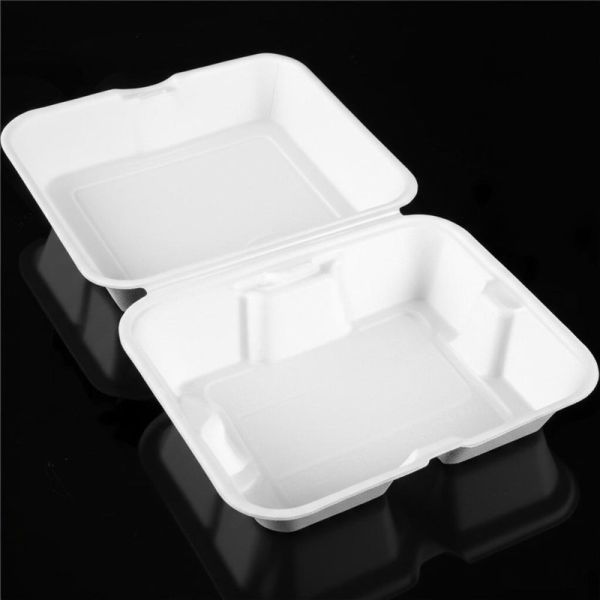 Customization Molded Pulp Packaging Pure White Design 100% Renewable Virgin