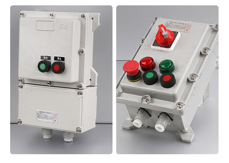 400*400*200 Customizable ATEX Explosion Proof Junction Box Aluminum Explosion Proof Enclosure