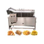 Food Beverage Shops High Productivity Automatic Continuous Frying Machine for