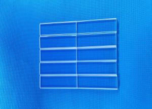 China Dimensional Stable Quartz Glass Sheet for LED / UVC light high transmittance quartz glass disc factory
