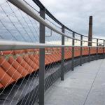 Aisi 304 316 Stainless Steel Security Architectural Cable Rope Wire Mesh Vender