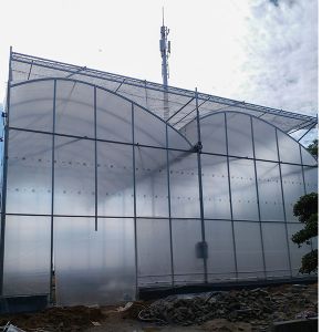 Excellent Natural Ventilation Sawtooth Greenhouse With Hot Dipped Galvanized