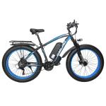 Unisex Fat Tire Electric Mountain Bike With Downtube Battery Multifunctional