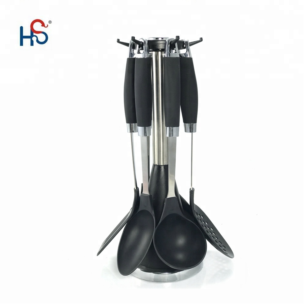 7PCS Household Kitchen Utensil Set Sample for ODM or OEM Essential Cuisine Accessories