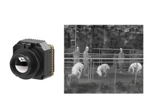 China Uncooled Thermal Infrared Surveillance Camera Module LWIR 640x512 17μM factory