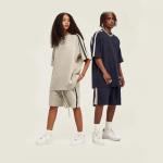 100% Cotton Mens Short Sets 2 Piece Outfits Fashion Summer Tracksuits