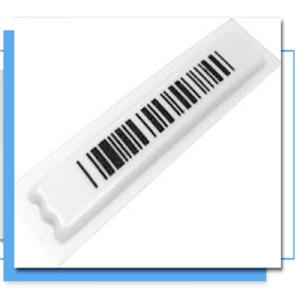 China Large Capacity Customized Cloth EAS Soft Label 8.2MHz 58KHz Frequency factory