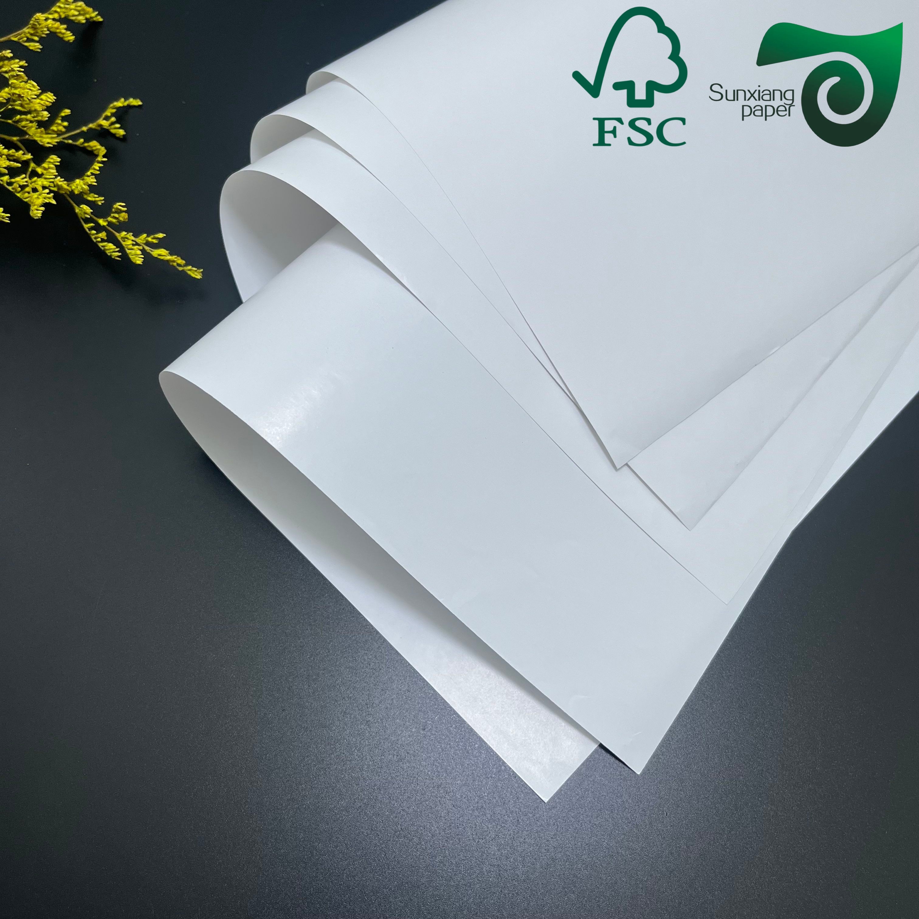 China FSC High Glossy Double Side Coated Photographic Paper Roll For Inkjet Printers 36 Inch 30m factory