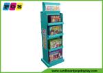 POP Double Sided Toy Display Stand With 8 Shelves And Pantone Color Printing