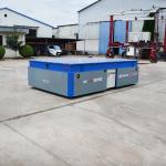 Heavy Duty Plant Trailer With Hydraulic Lifting Trackless Transfer Cart