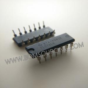 China TL074CN TL074 J-FET Amplifier 4 Circuit 14-DIP Electronic components IC factory