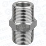 Hexagon Double Threaded Forged Steel Pipe Socket JIS B2311