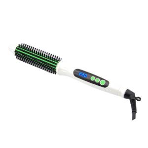 China Titanium Ceramic 360 Degree Cable Hair Curling Comb , Heat Comb For Hair factory